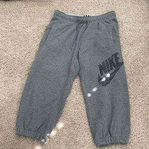 Nike grey sweatpants